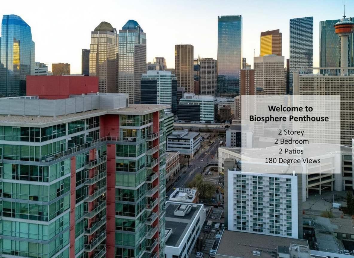 2 Storey Penthouse Panoramic Views Parking Stampede