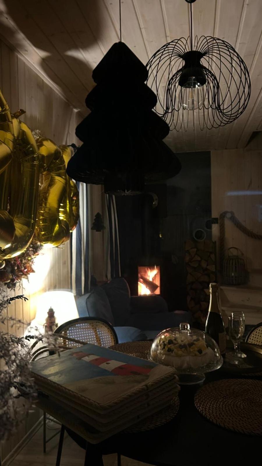 Morski Klimat Sasino domki z balią i kominkiem