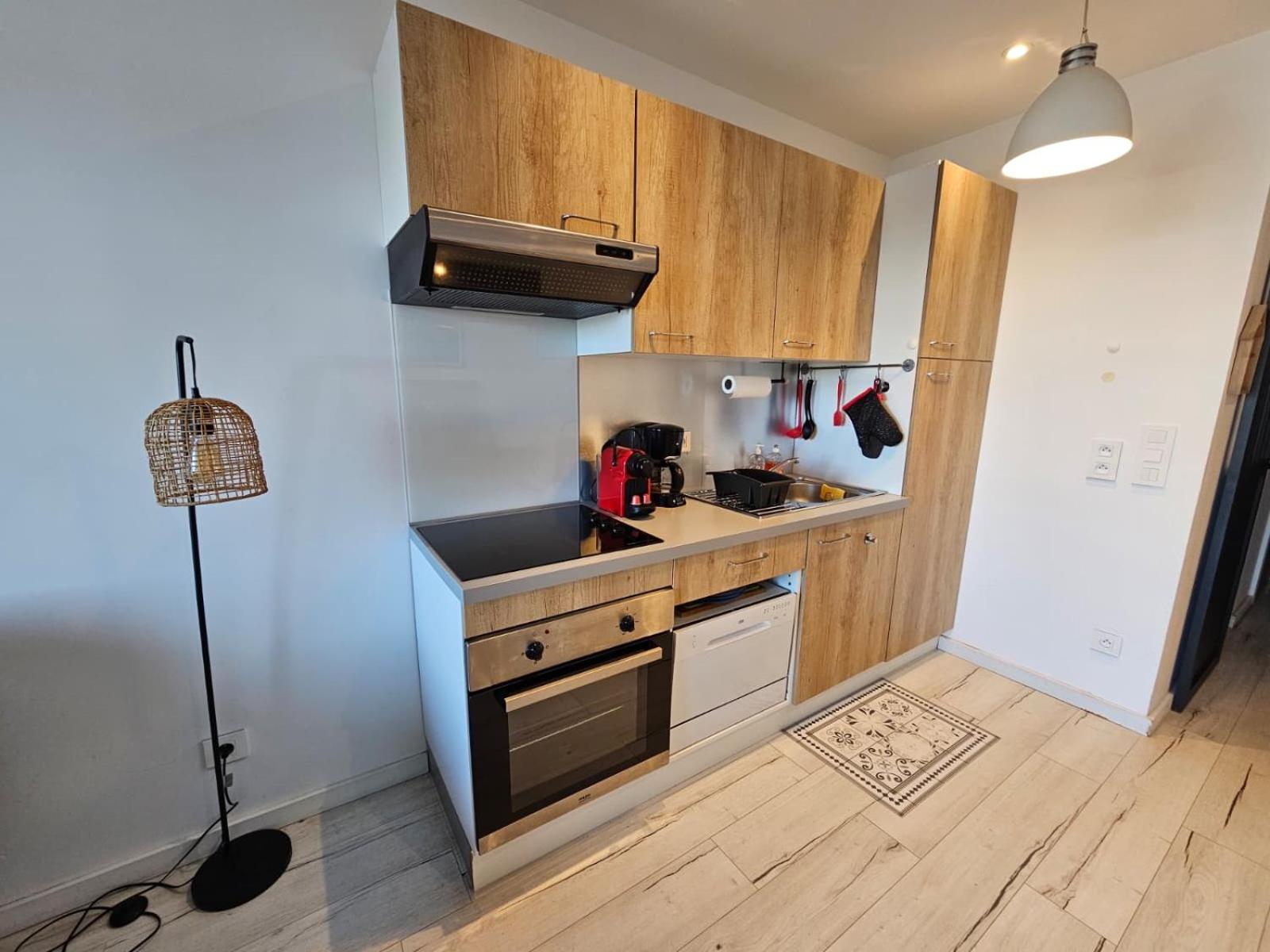 Studio cabine vue port