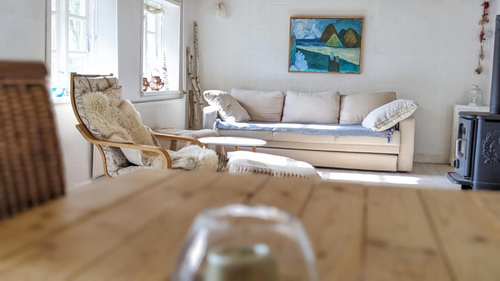 Gemütliches Reetdachhaus mit Kaminofen