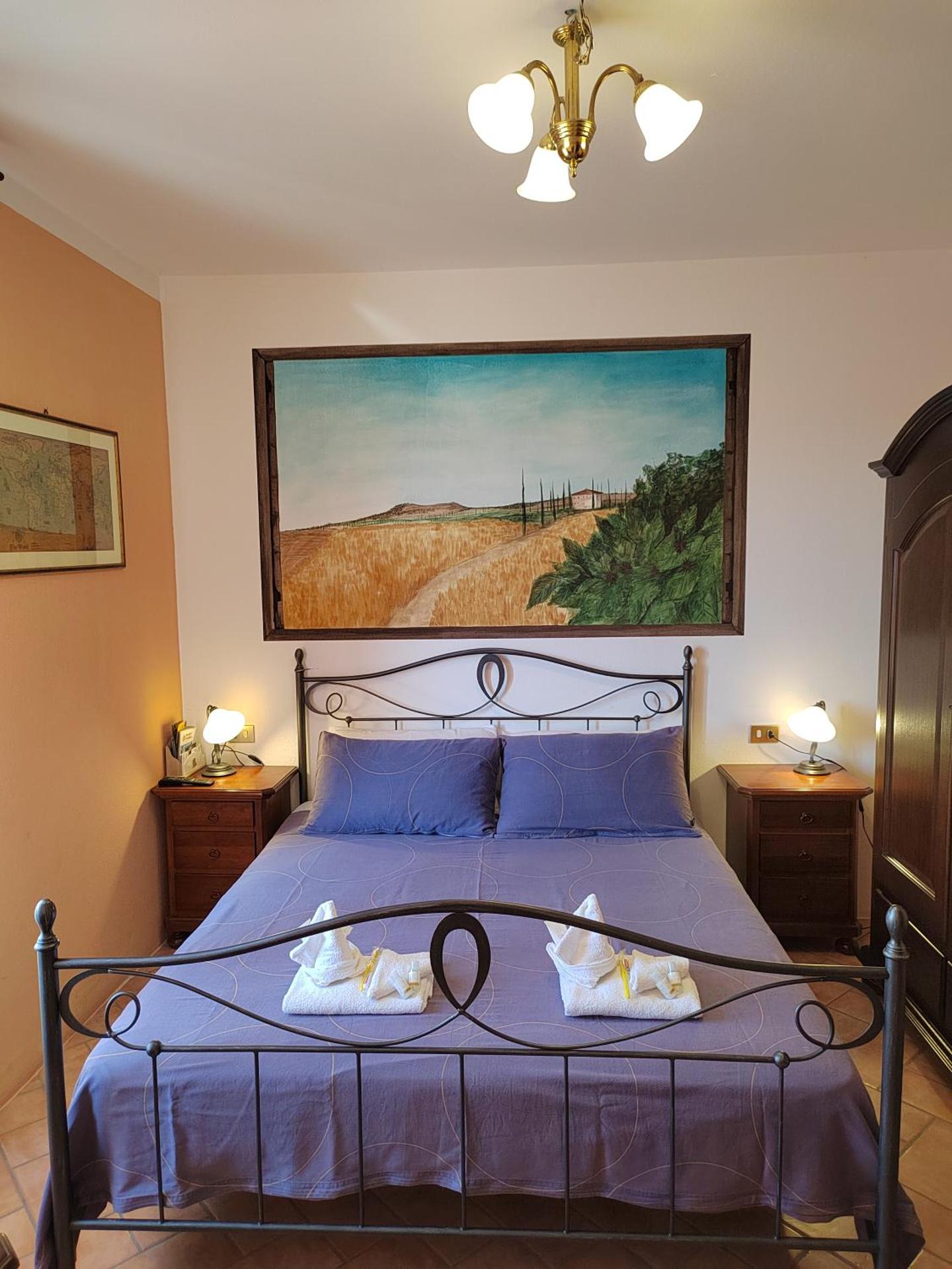 le stanze della Terrazza sul Borgo