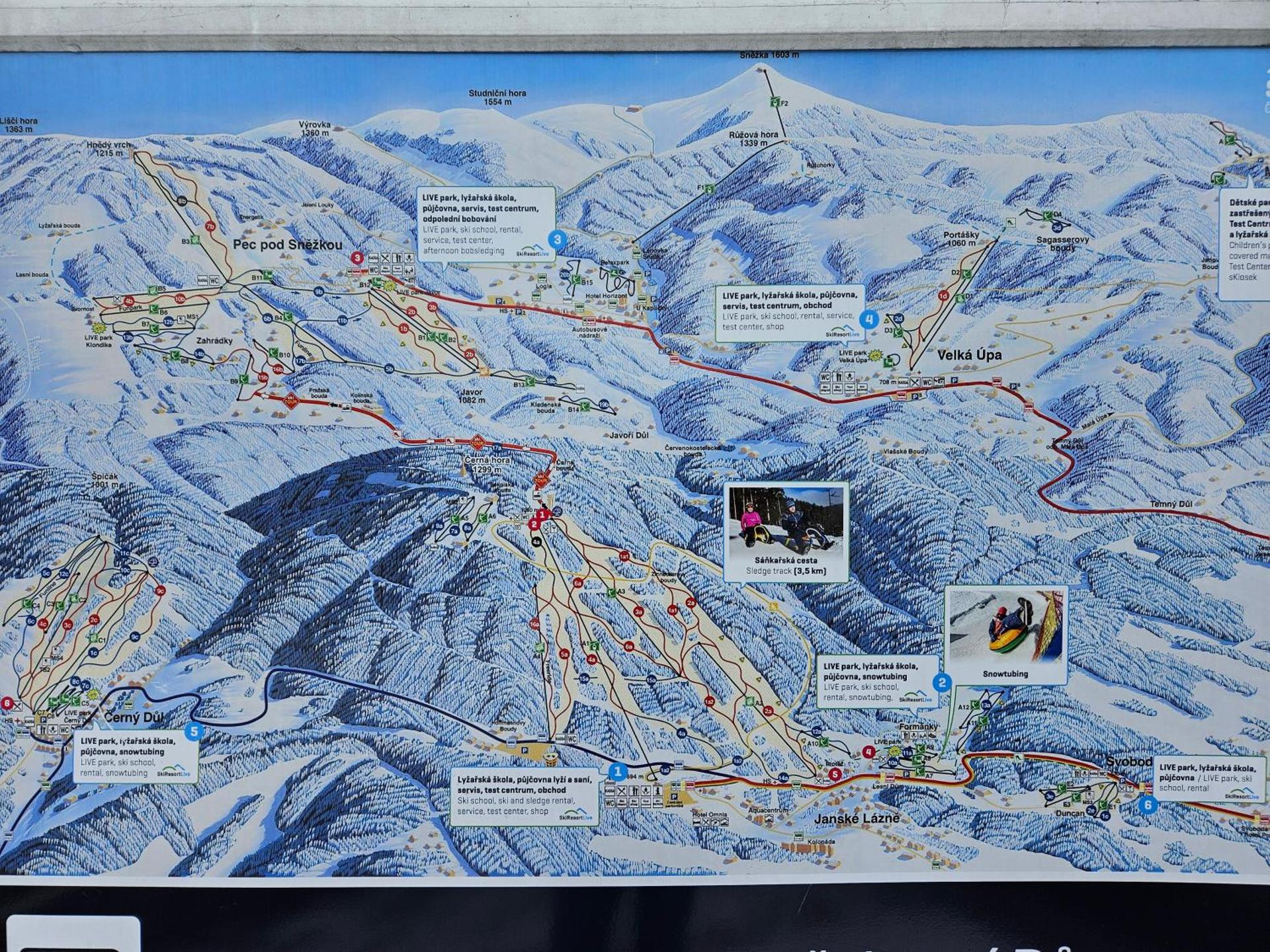 Lyžařské ubytování Horní Maršov - by Alka, 1x free parking