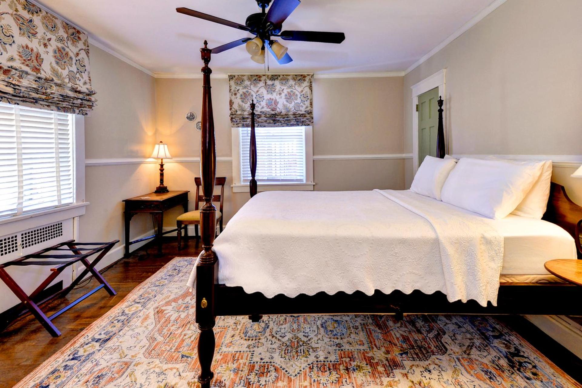 Queen Room with High Bed