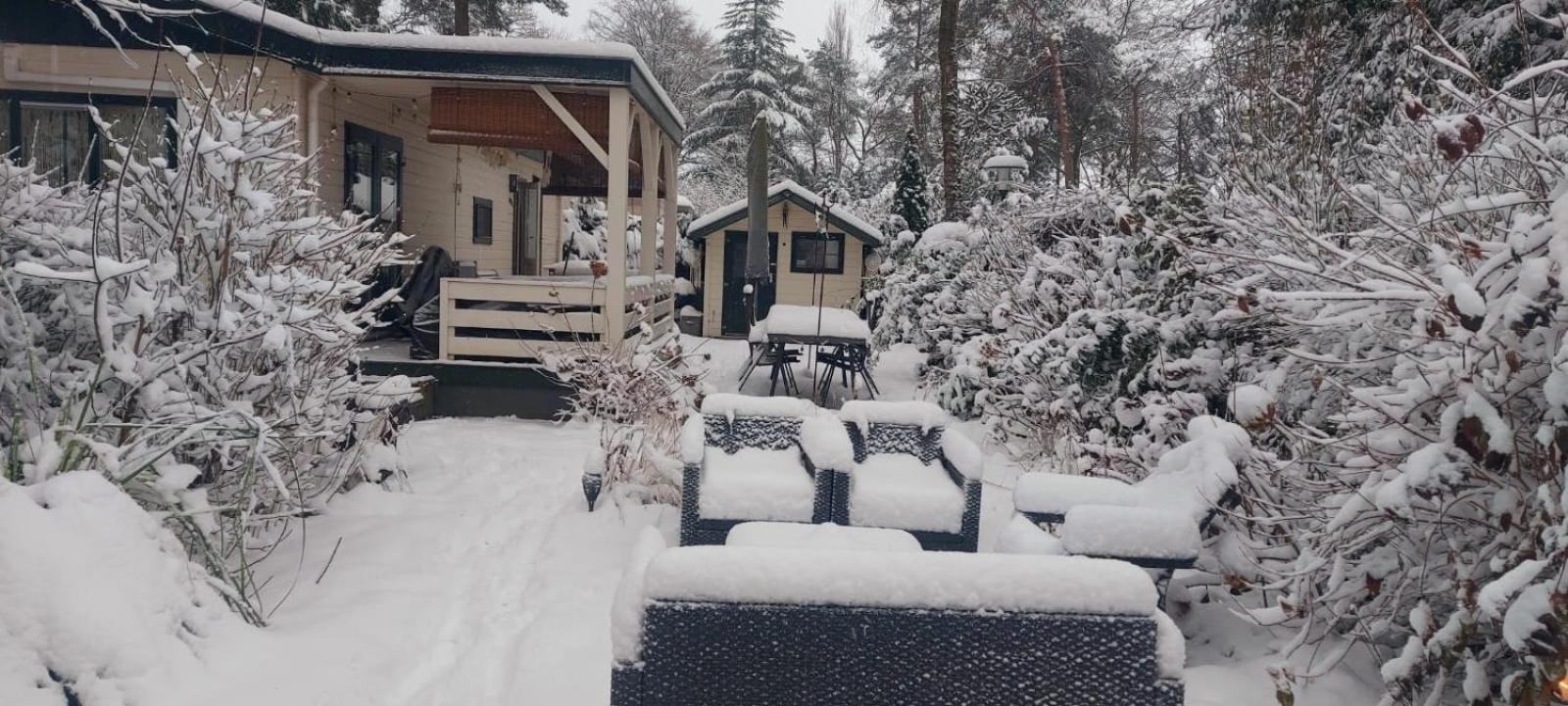 't Tjilpplekje, 4-persoons chalet met privé hottub