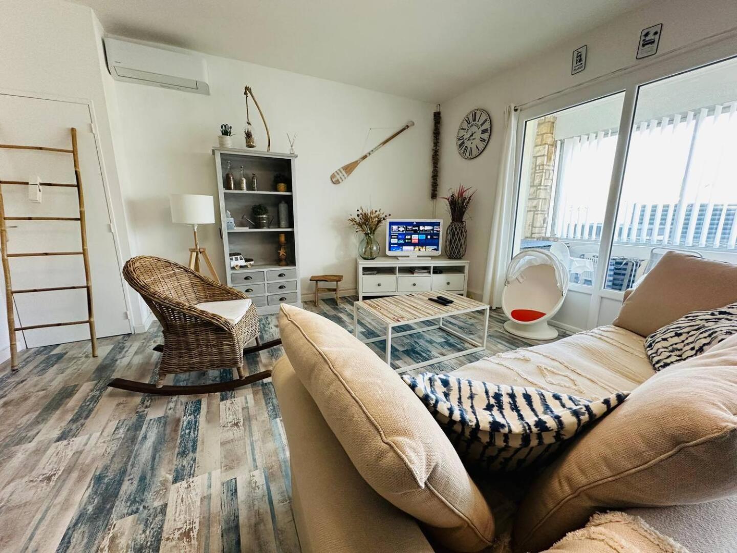 Appartement les pieds dans le sable