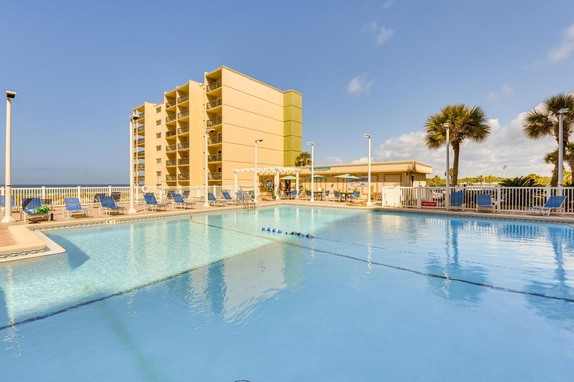 Steps to Shore! PCB Resort Condo with Balcony