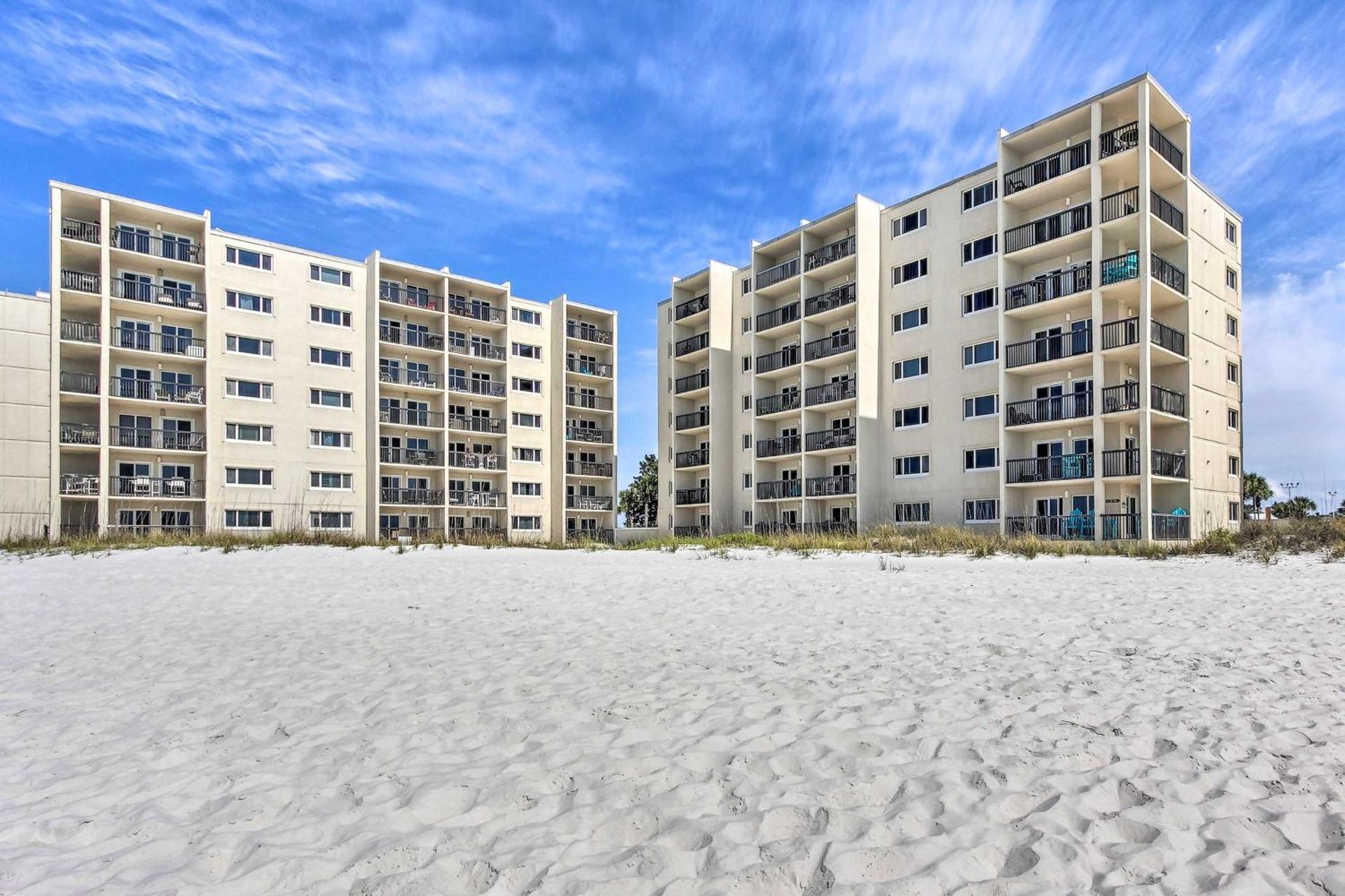 Steps to Shore! PCB Resort Condo with Balcony