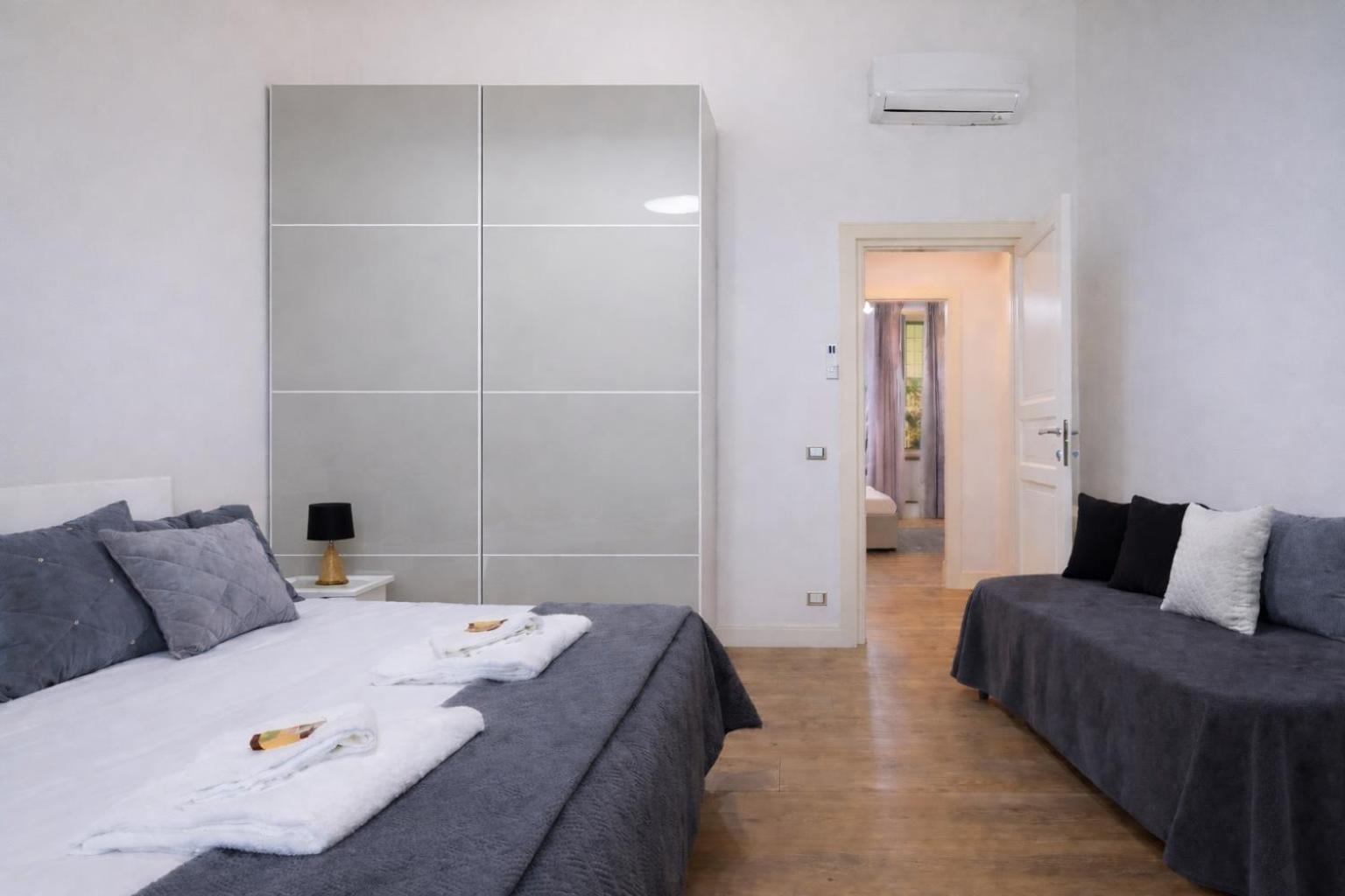 Passeggiata Di Ripetta Tevere View Spacious apartment 2 BR FOR 7 Pax