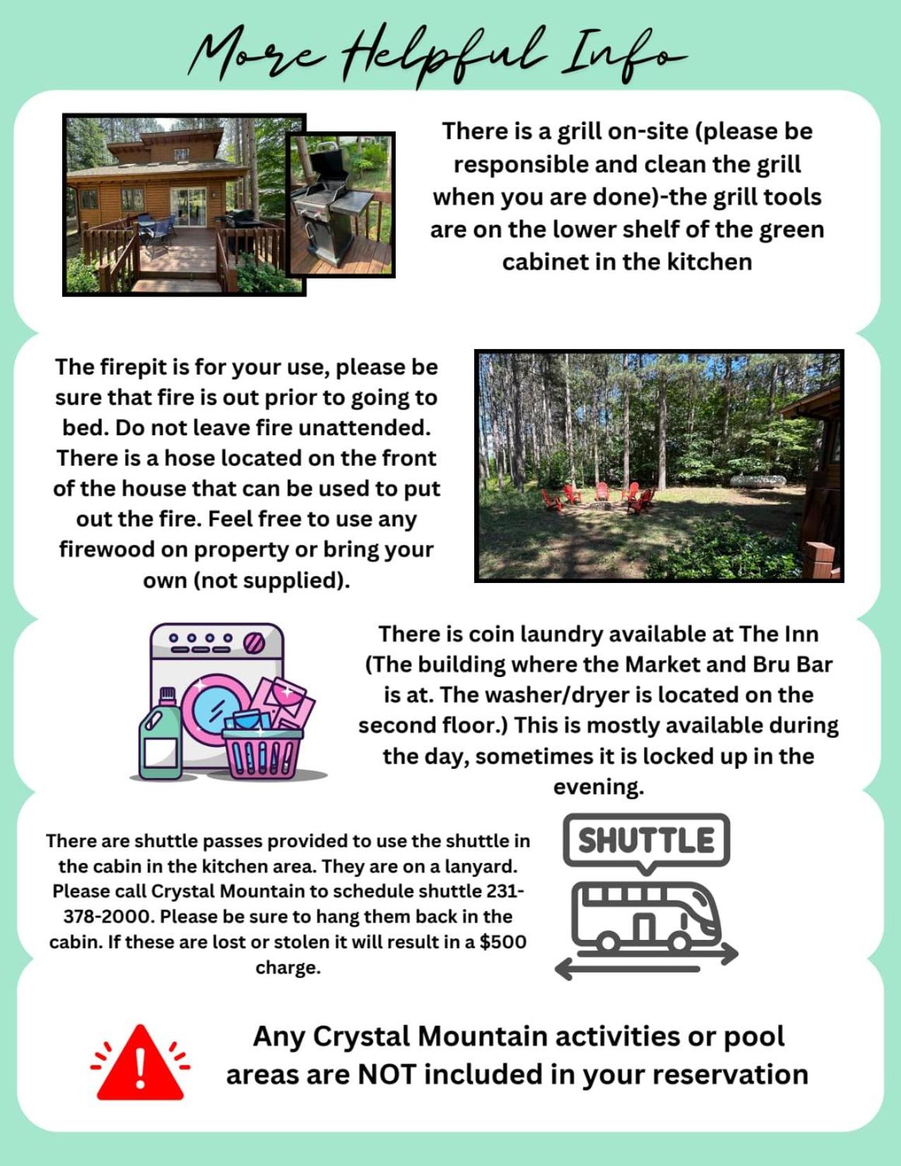 Private Cabin-Shuttle Pass Included!