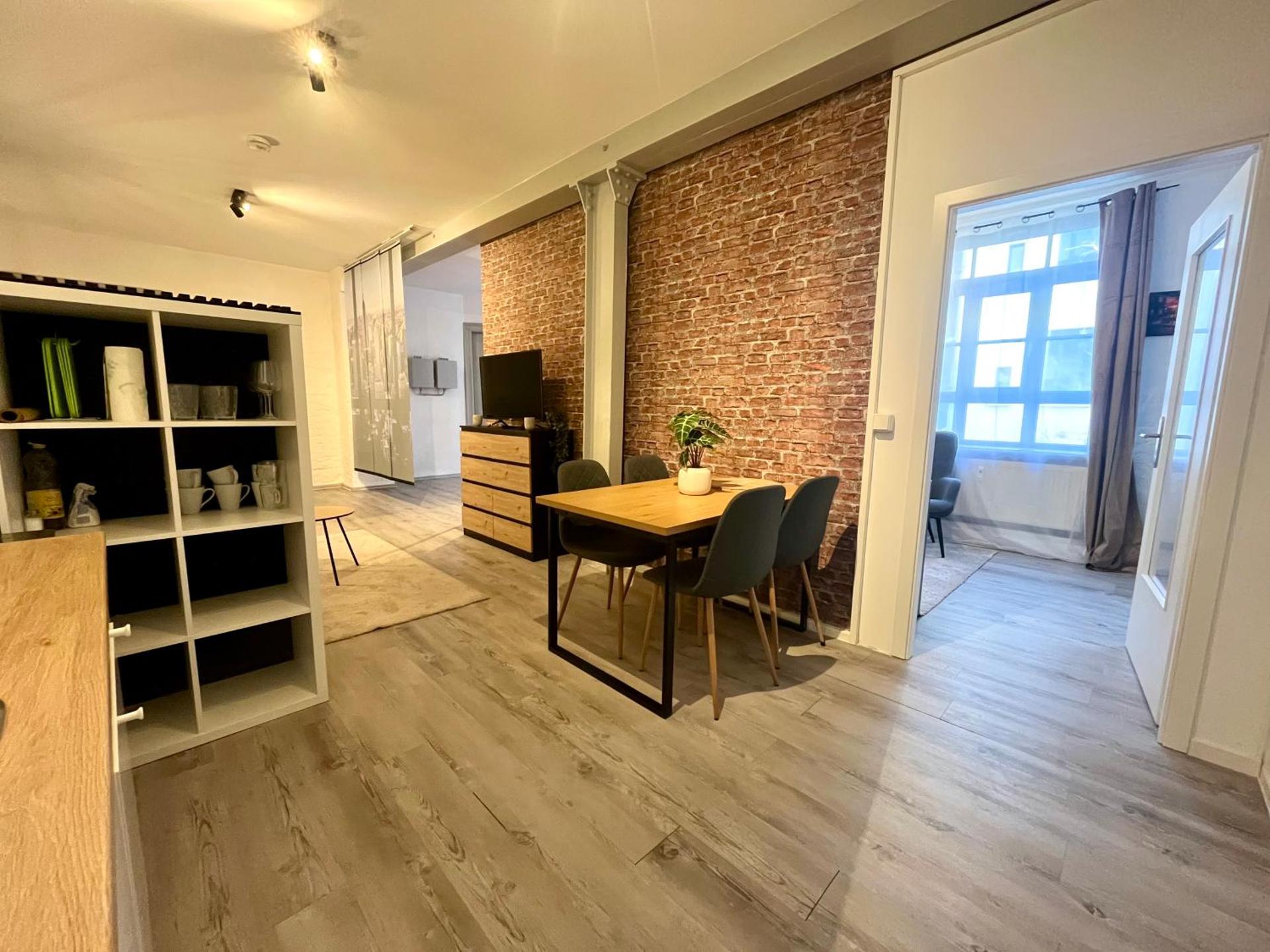 Industrial feeling in a quiet location