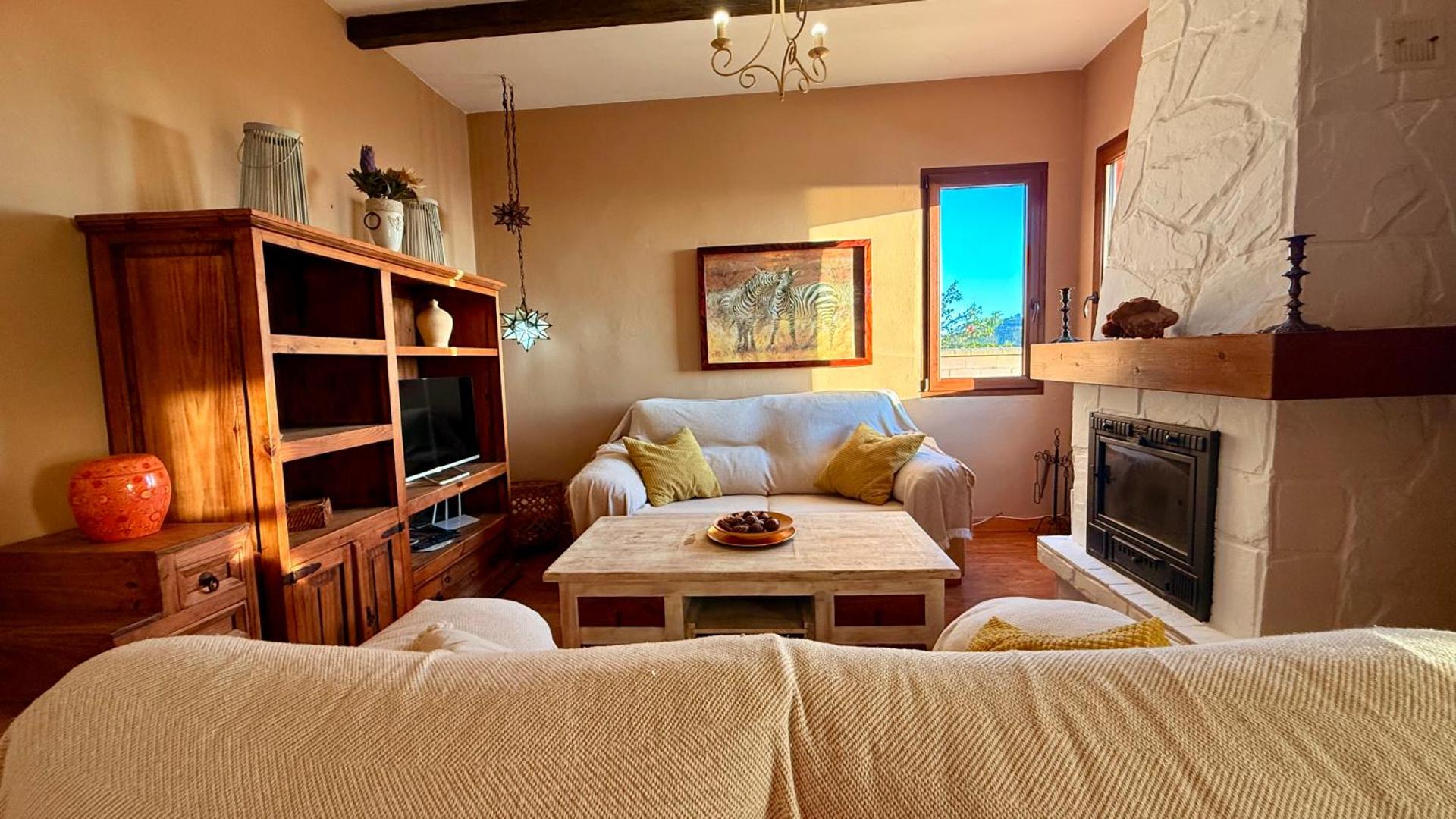 LA CASA ROJA Casa privada con piscina y vistas Zona Torrox