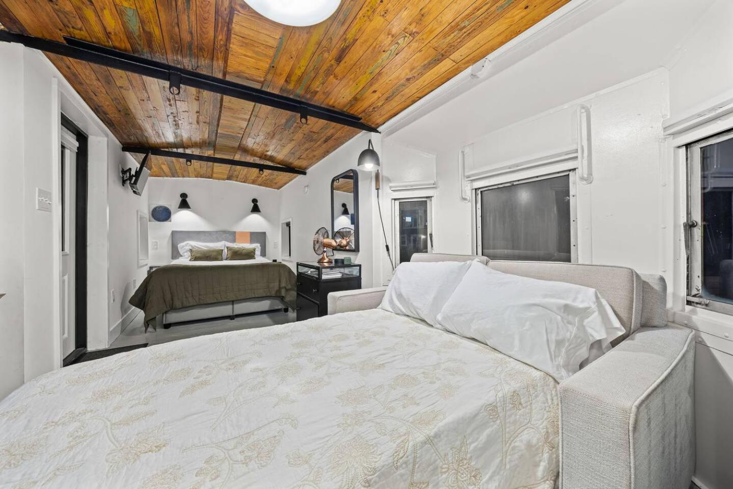 James Station Train Caboose with River Views