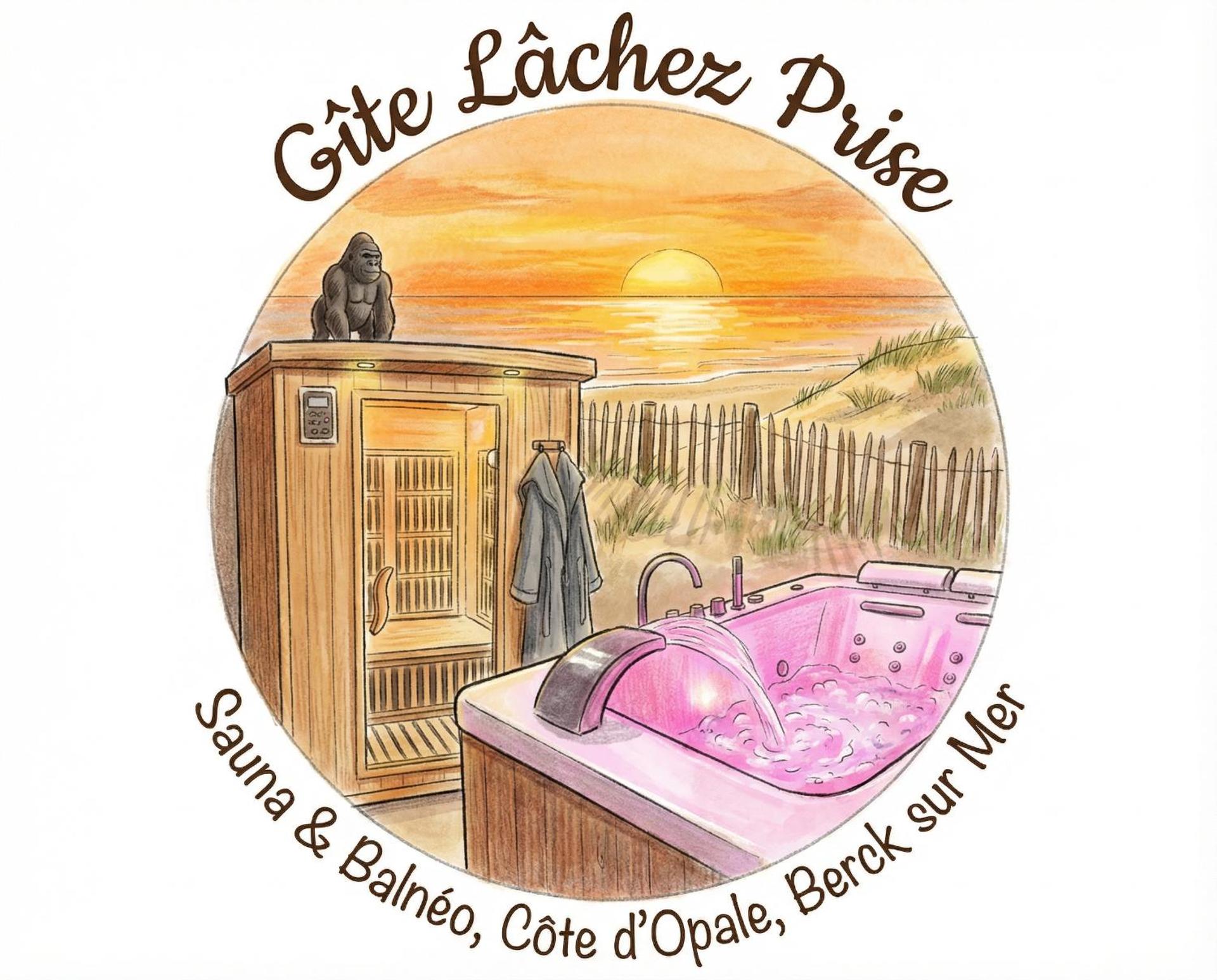 Verton Gîte Lâchez Prise Sauna Balnéo Privatif en Baie d'Authie Berck sur mer Meublé de tourisme classé 3 étoiles