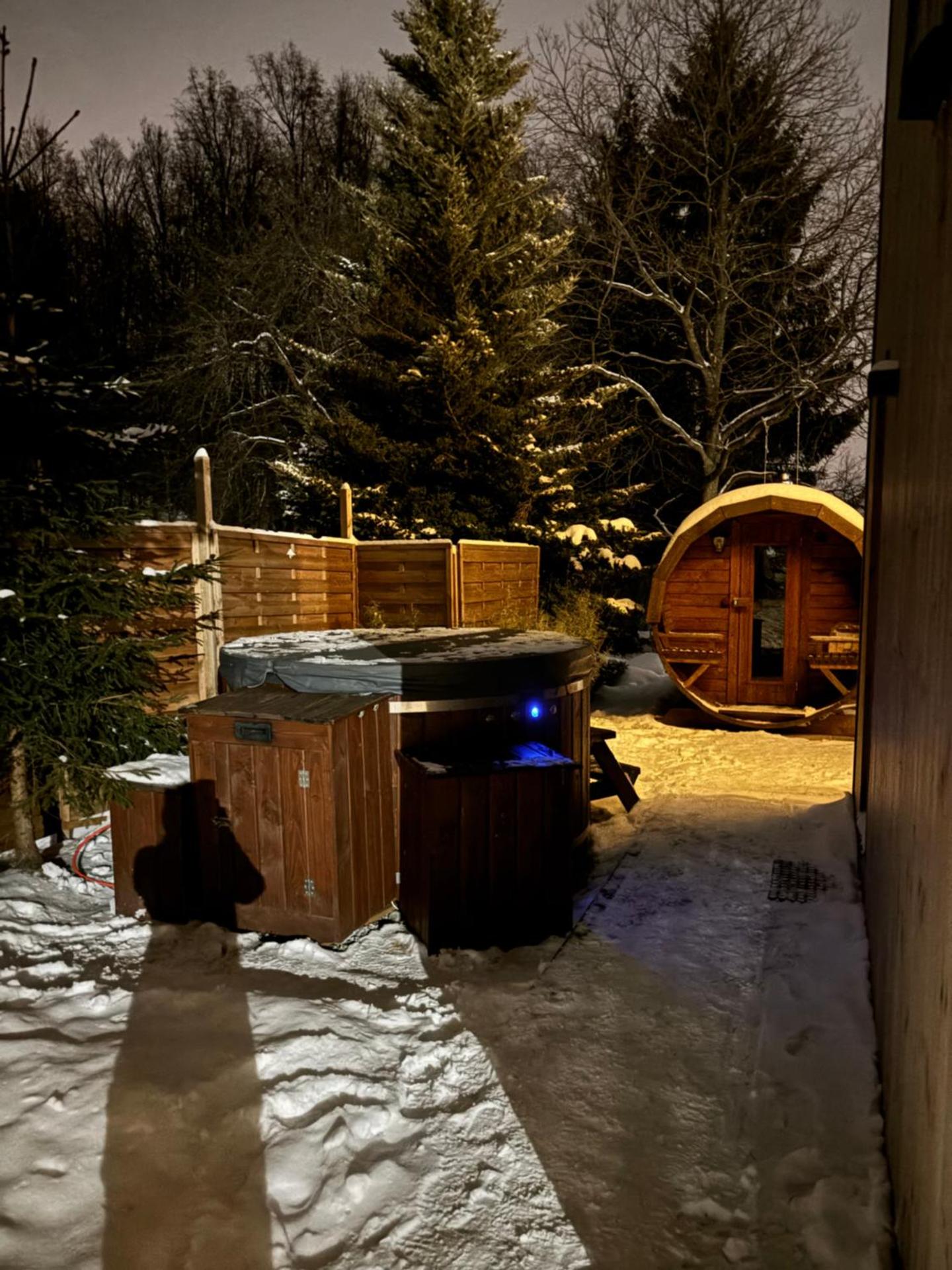 Domek 510 m npm z jaccuzi i sauna