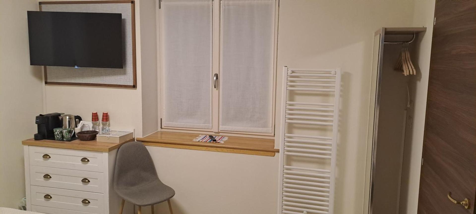 Deluxe-dobbeltværelse med balkon.