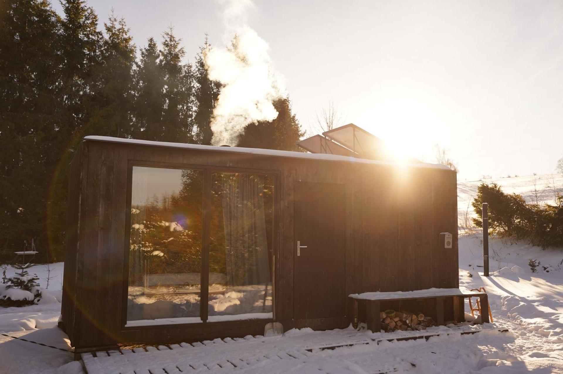 Tiny Glamp - Kontejner pod Pradědem