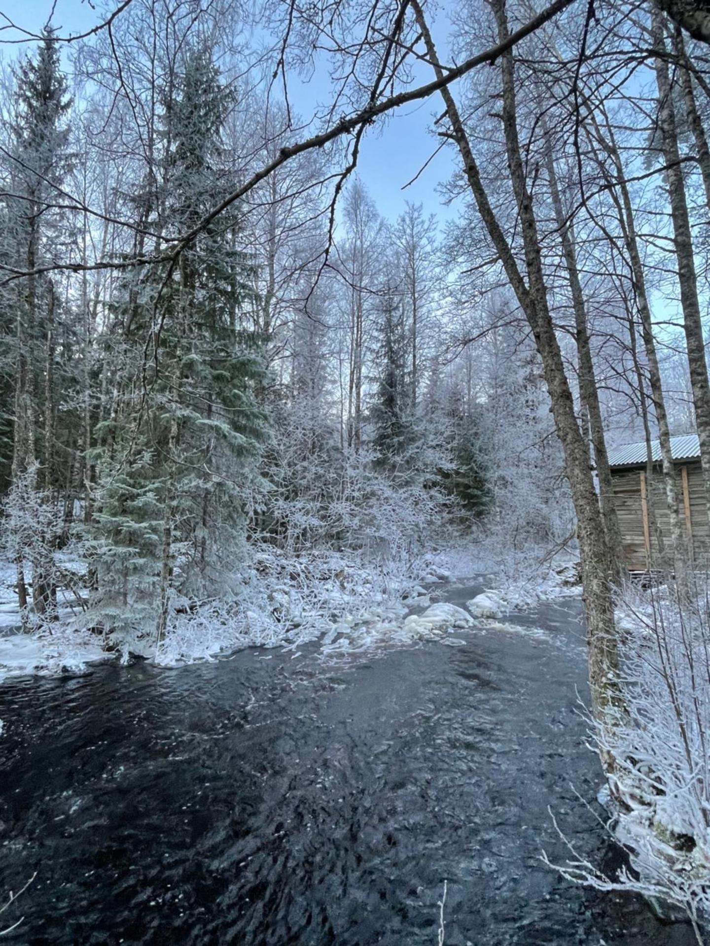 Katiskosken joenrantamökki