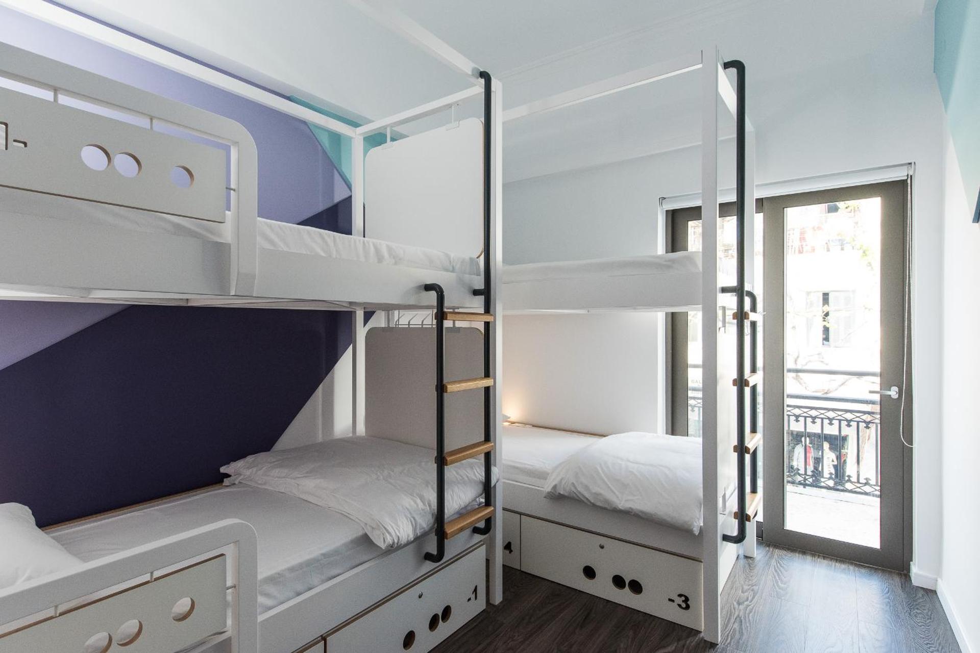Bed in 4-Bed Mixed Dormitory Room