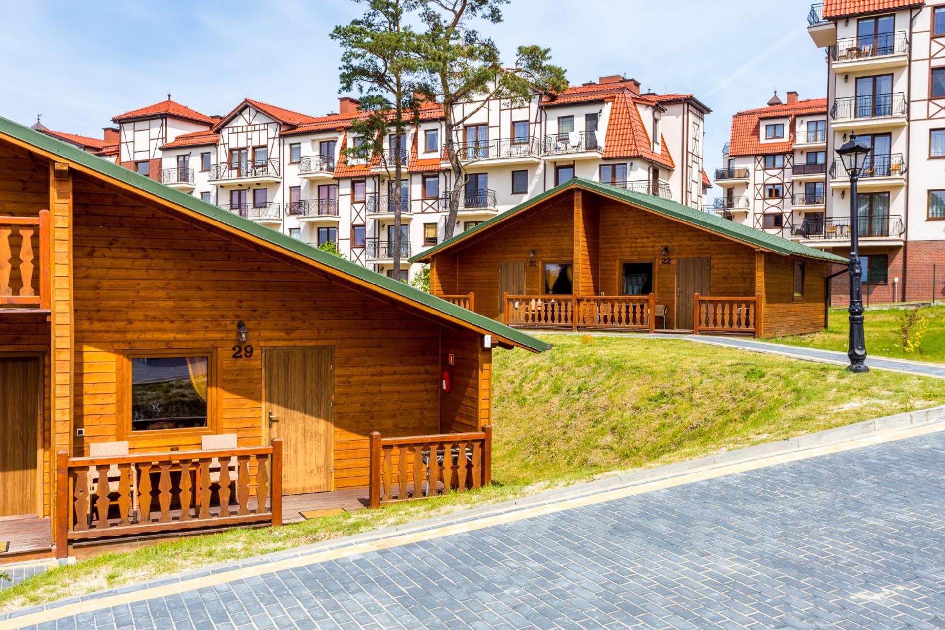 Morska Osada domki blisko morza