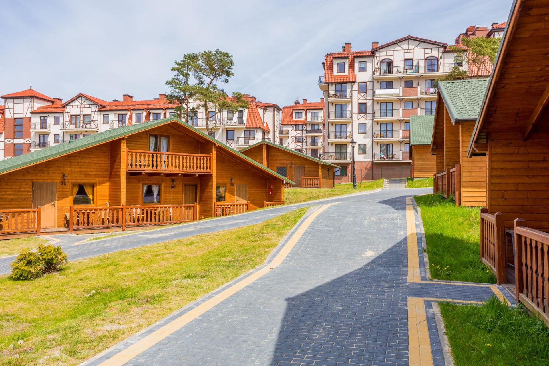 Morska Osada domki blisko morza