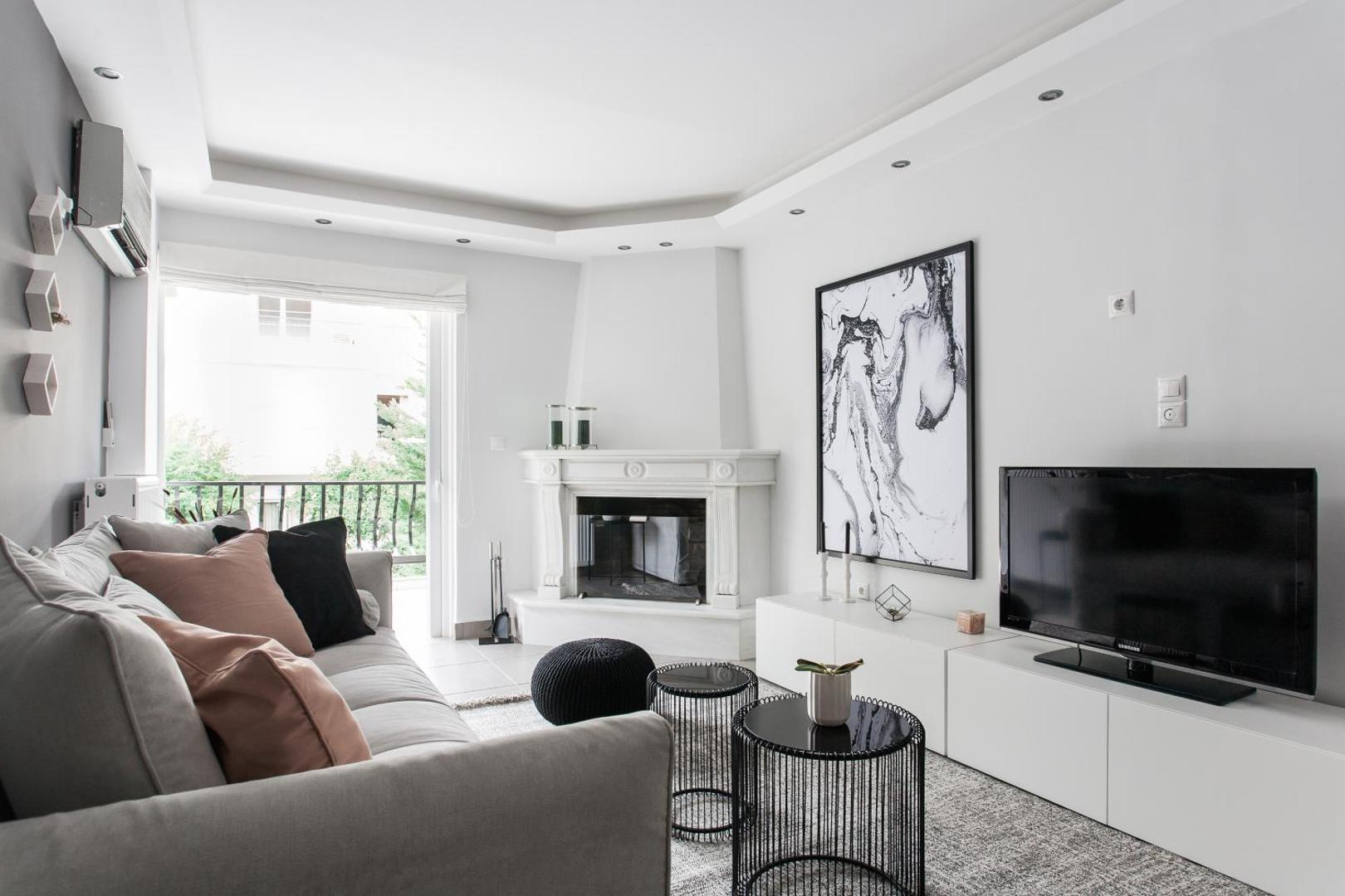 Modernized & Spacious 2BD Apartment in Chalandri by UPSTREETの写真4