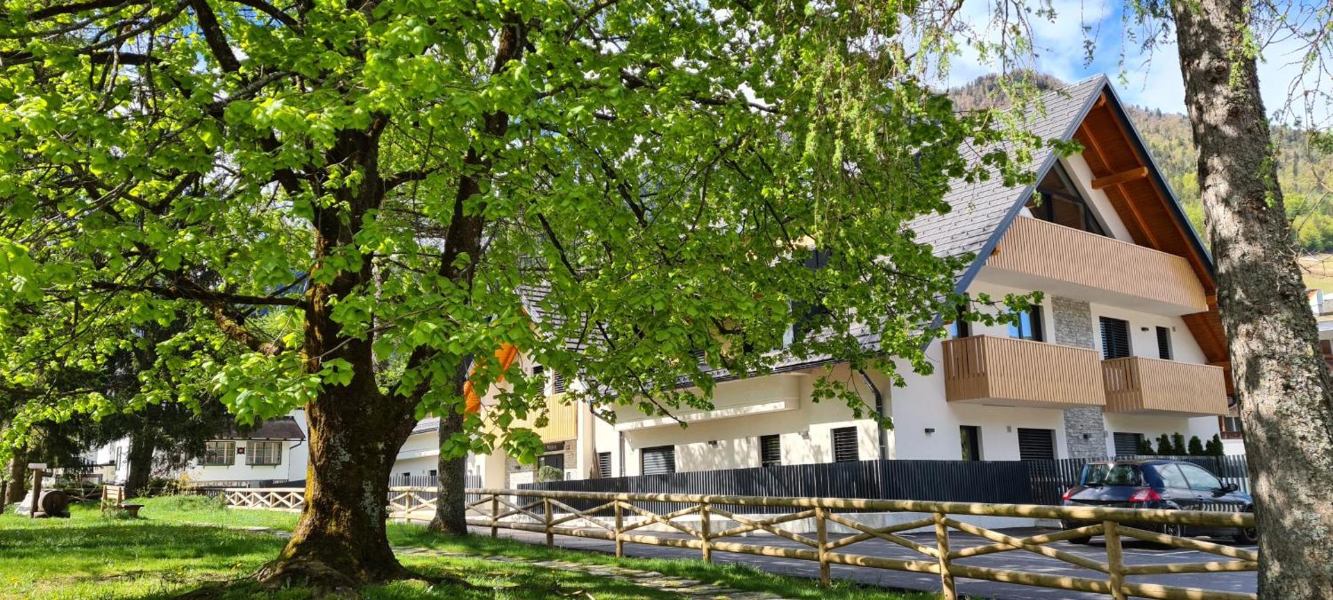 Kuva 10: Villa Mojca - Jasna&Jelka Apartments, Central Location with Private Garage and Alpine View