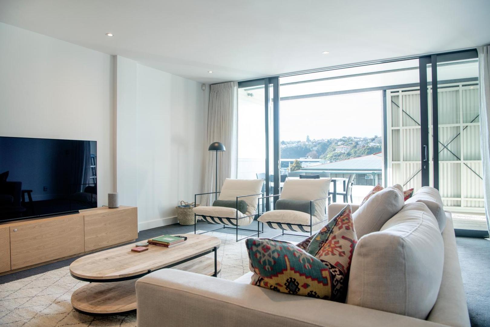 Kuva 2: Loft at Shed 5 - Ahuriri Holiday Apartment
