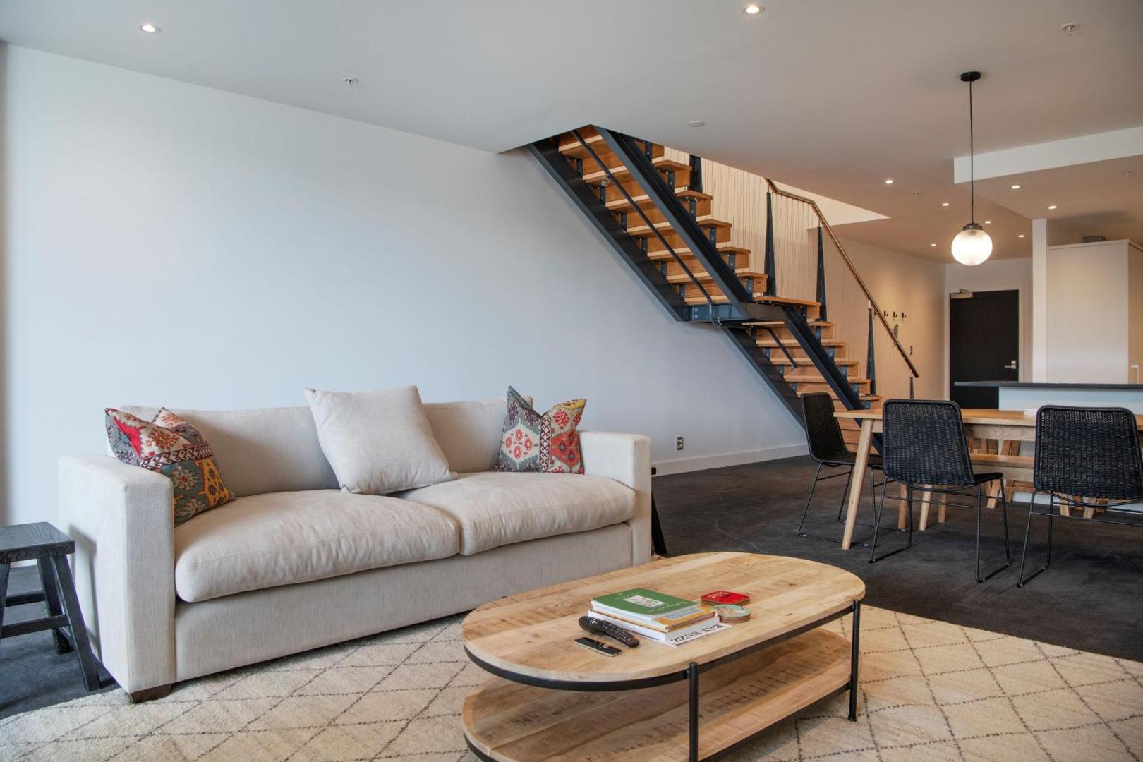 Kuva 4: Loft at Shed 5 - Ahuriri Holiday Apartment
