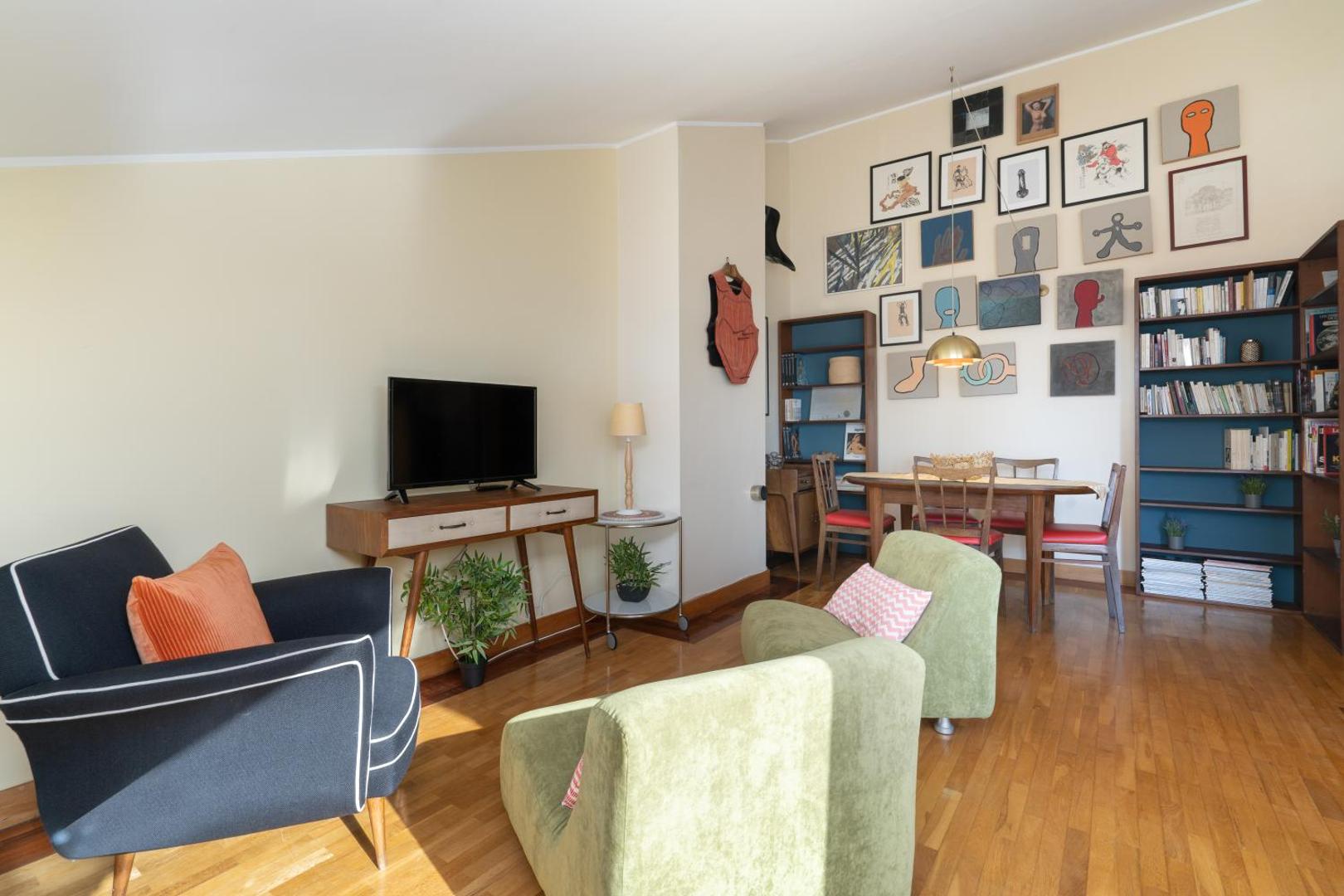 Bilde 9: Host Wise - Stunning Modern Flat w Terrace Miramar Gaia