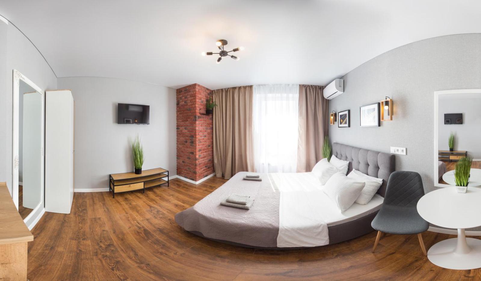 Фотография 5: Studio with City View - 15th floor - Hrekivska str 5-1