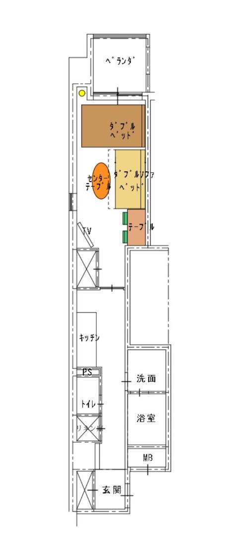 Billede 8: ケイアイコンホテルズ ふくしあ503