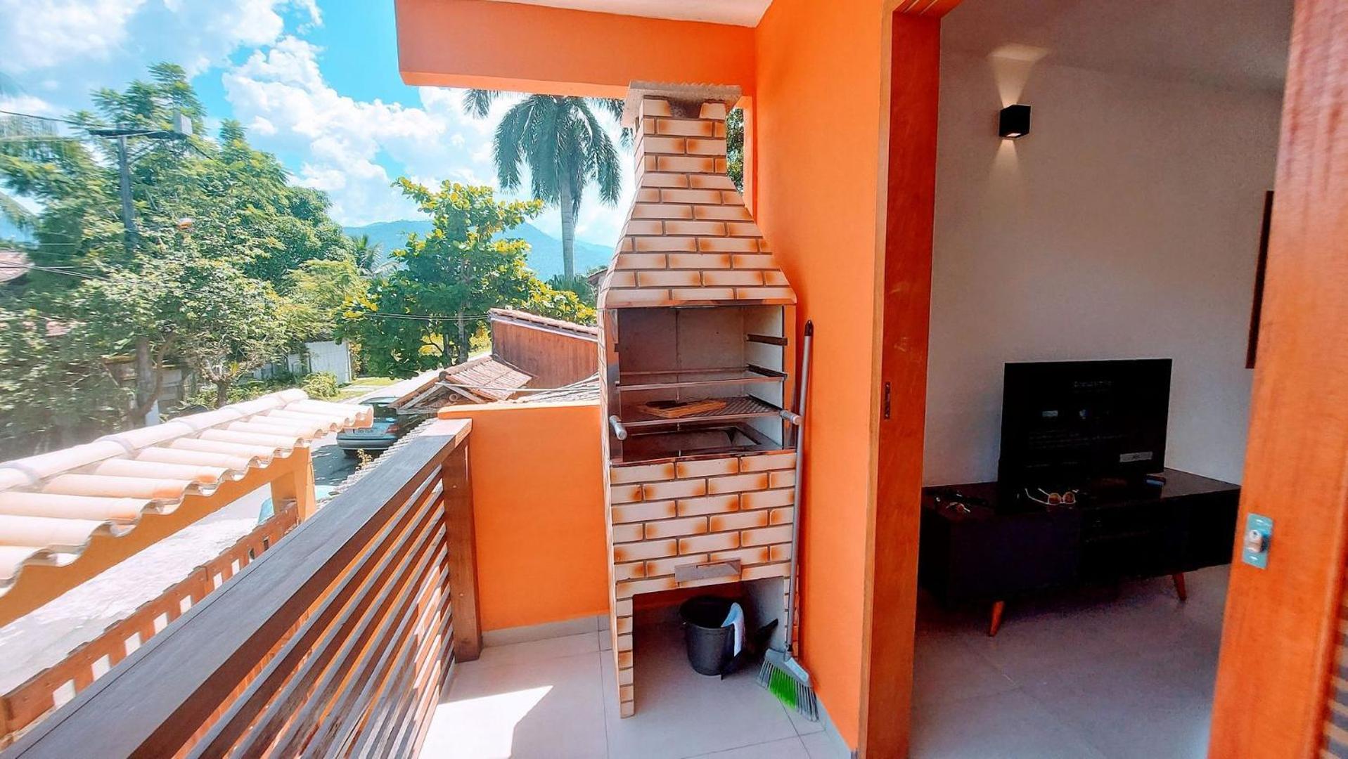 Fotografie 4: Algodão - Novo Flat com Piscina, 50mts da praia, churrasqueira privativa, ar con, wi-fi, netflix, garagem