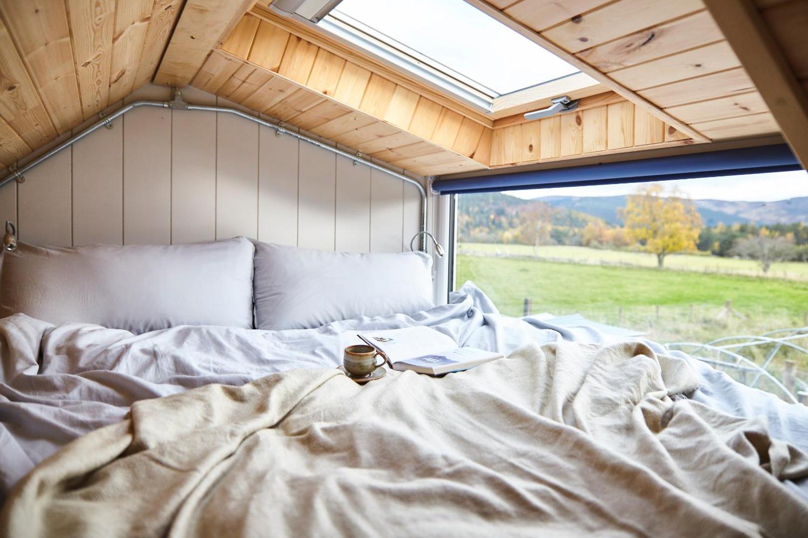 Billede 5: Aileen - Unique tiny house with wood fired roll top bath in heart of the Cairngorms