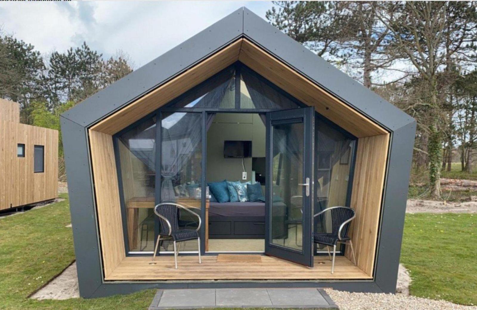 Billede 2: Tiny House in het groen, aan zee met privé Hottub