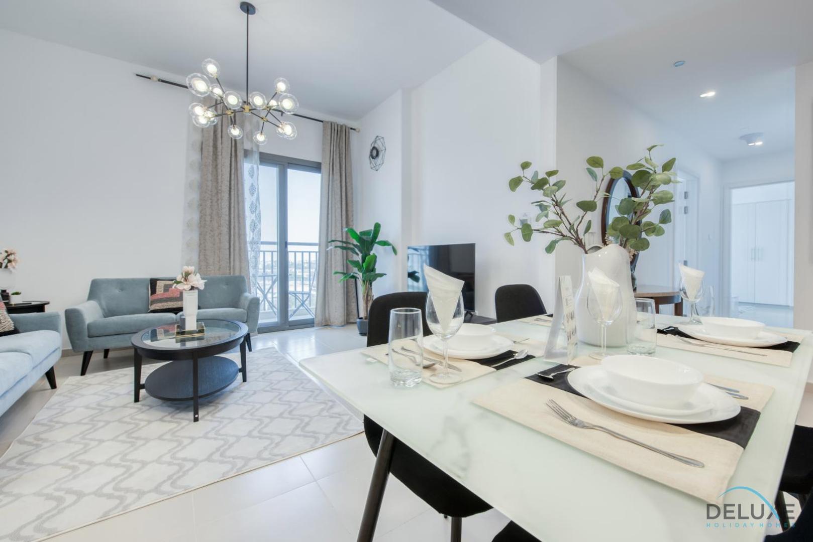 Foto 8: Fancy 2BR at Hayat Boulevard 2A Town Square By Deluxe Holiday Home