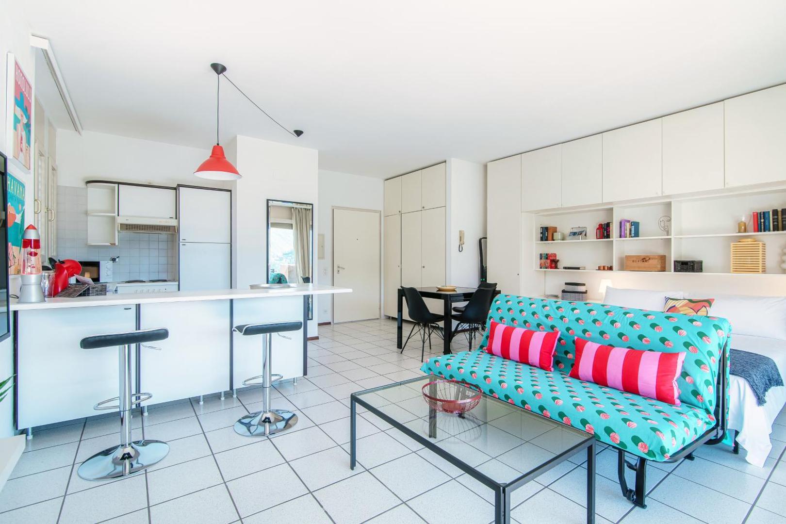 Foto 2: Panoramic Studio by Quokka 360 - open space apartment with terrace