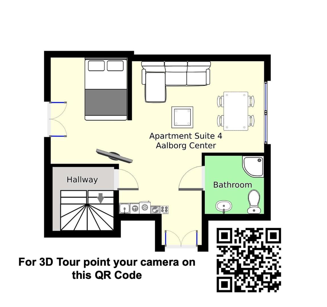 aday - Apartment suite 4 Aalborg Center photo 10