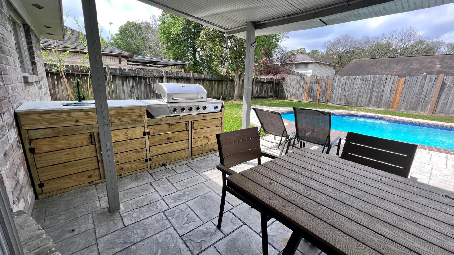 Bilde 2: Private Pool, Pool Table, Outdoor kitchen,Spa
