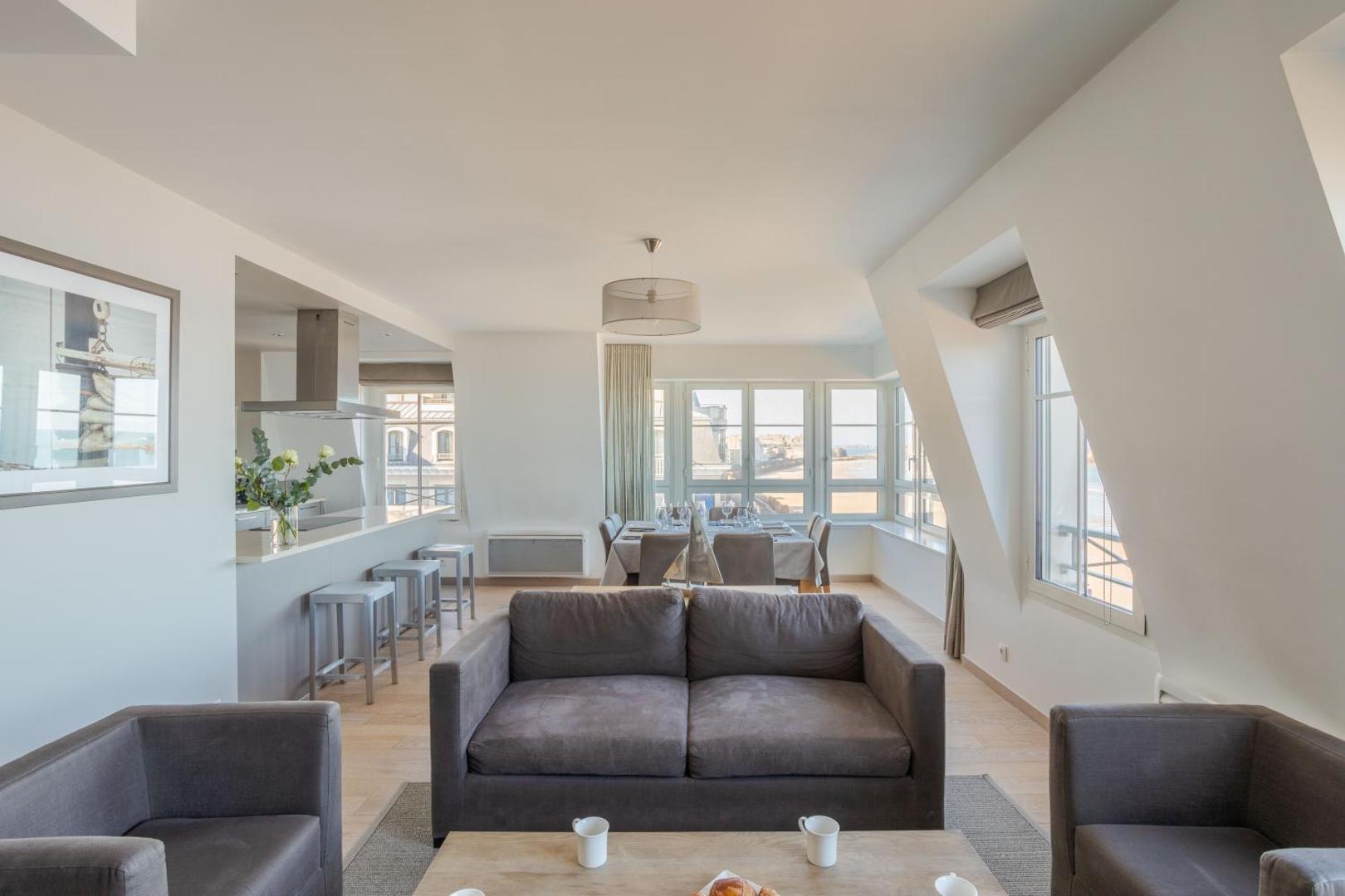Zdjęcie 7: Le Deck - Appartement d'exception à St Malo - Vue mer panoramique sur le Sillon