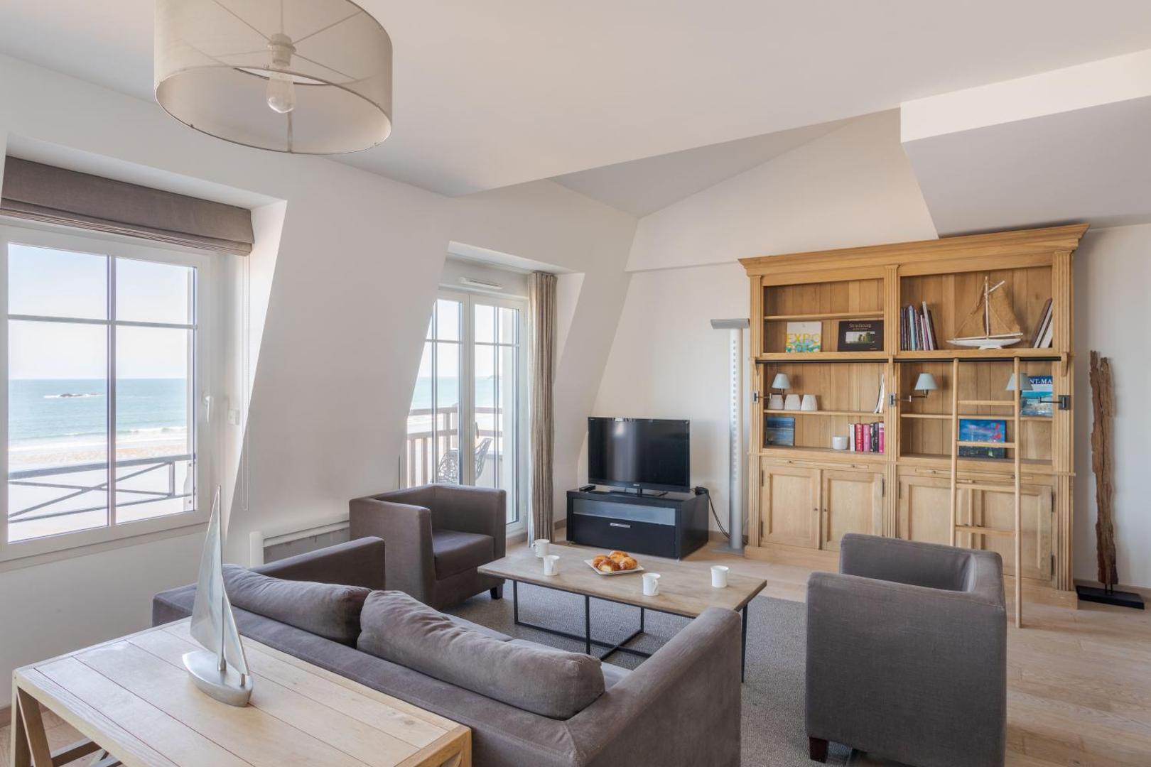 Zdjęcie 6: Le Deck - Appartement d'exception à St Malo - Vue mer panoramique sur le Sillon