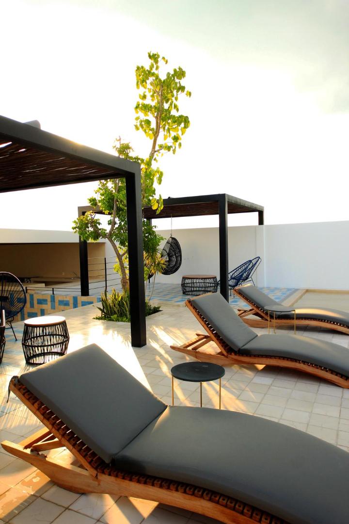 Billede 4: Spacious Studio, incredible rooftop with sea view