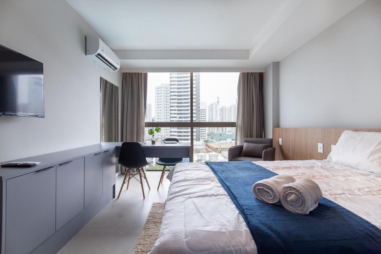 Billede 2: Rooftop #1004 - Studio em Boa Viagem by Carpediem