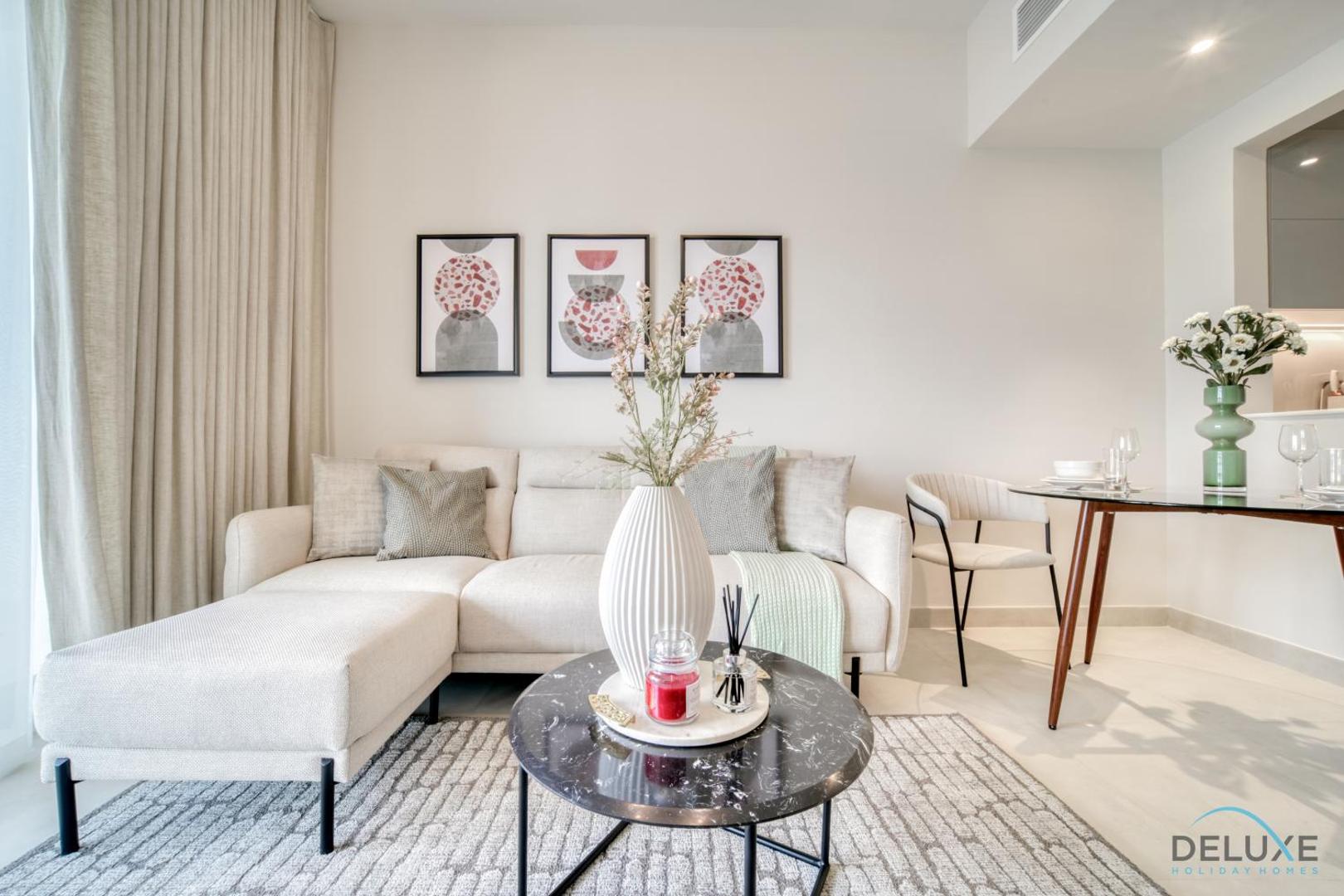 Kuva 10: Pristine 1BR at Binghatti Creek Al Jadaf by Deluxe Holiday Homes