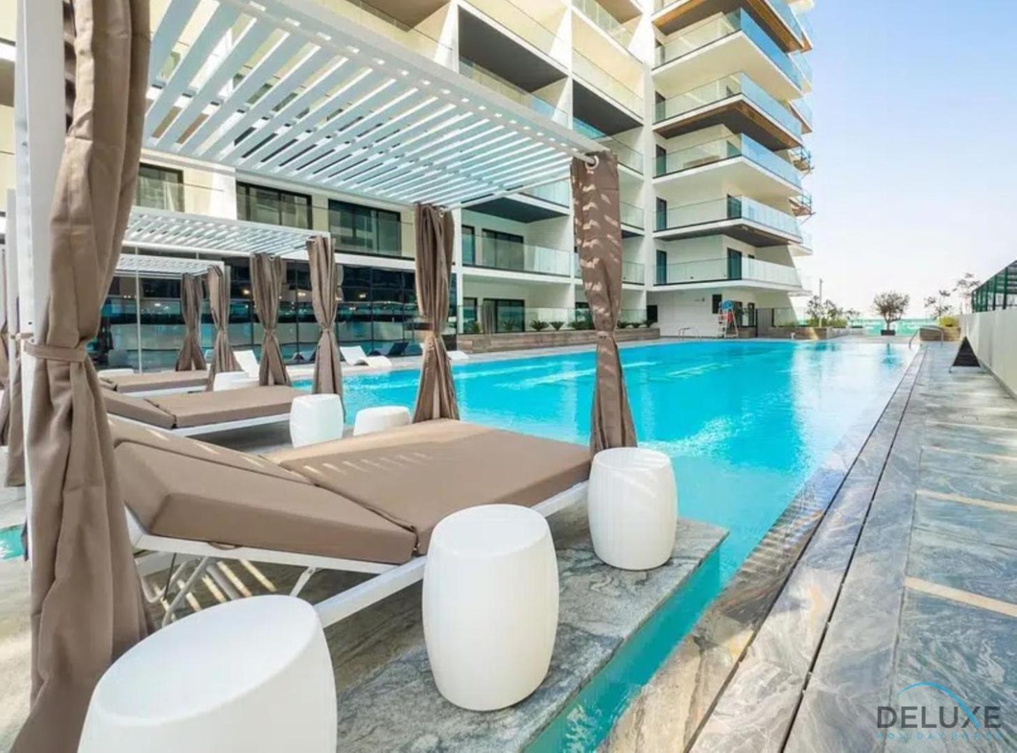 Kuva 7: Pristine 1BR at Binghatti Creek Al Jadaf by Deluxe Holiday Homes