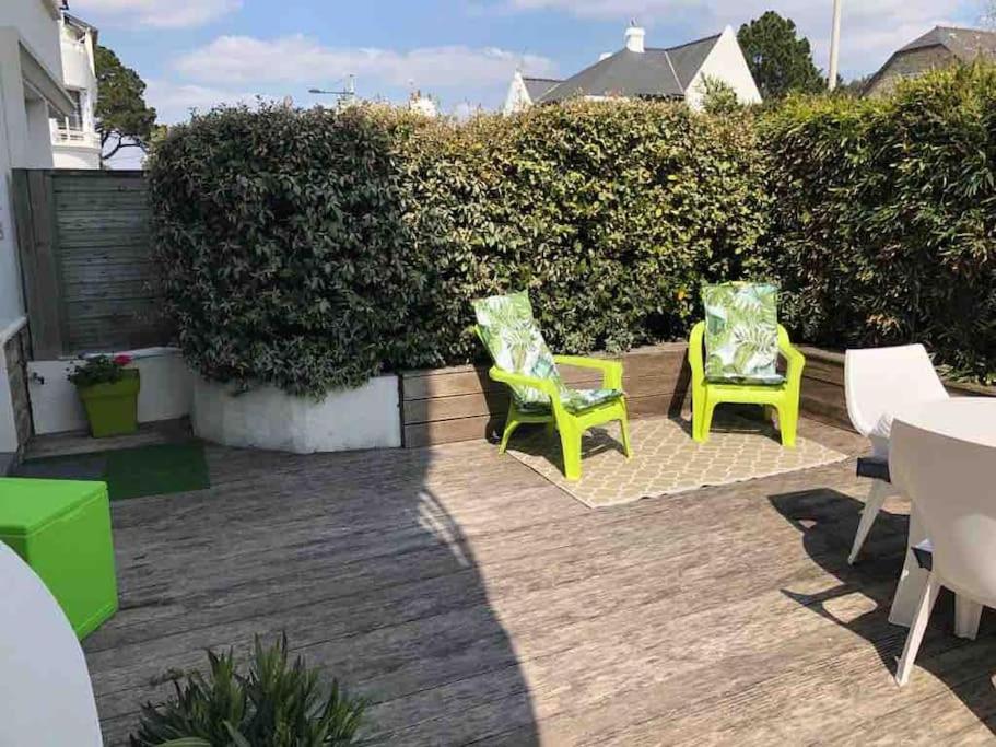 Photo 10 : Flat in a unique location 30 m from the beach with terrace and garden