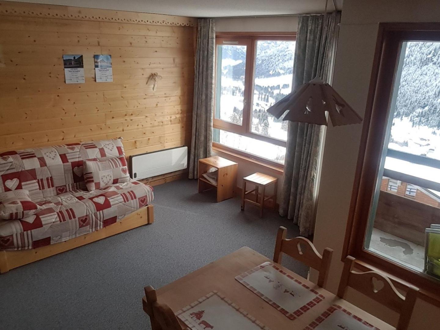 Foto 7: Studio Châtel 4 pers., Balcon sud-ouest, Proche centre & remontées, Equipé cuisine & TV, Garage - FR-1-676-144