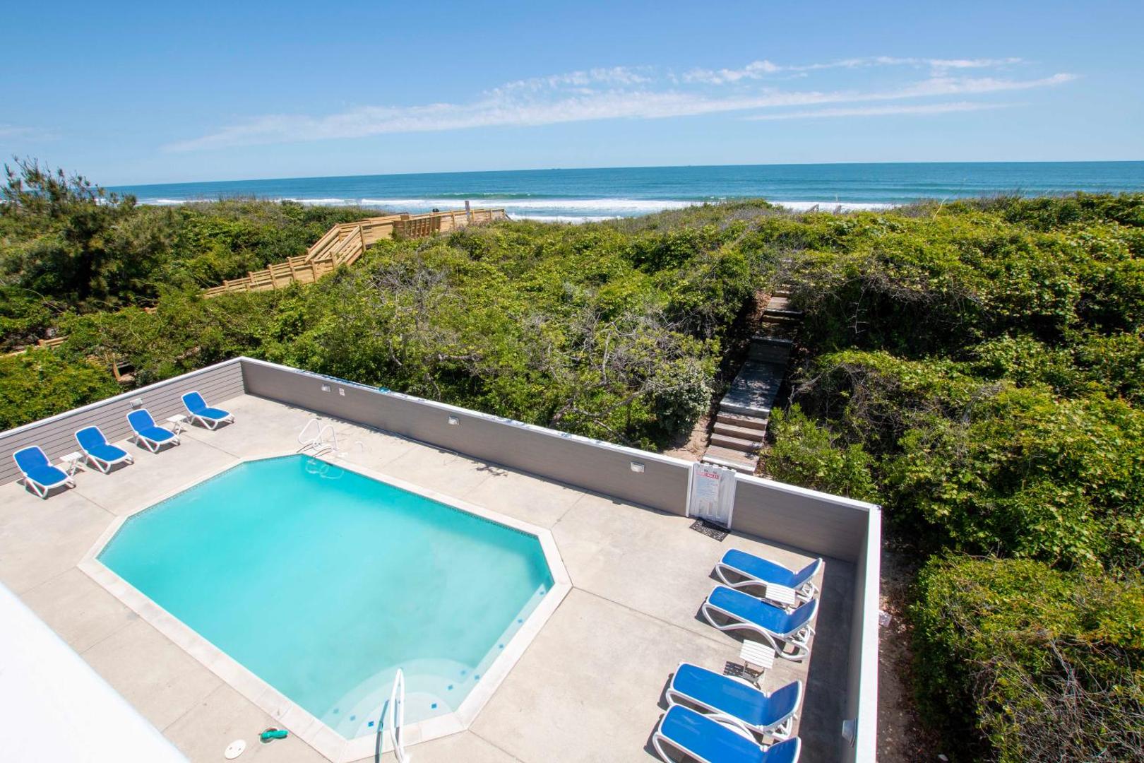 Foto 4: OCEANFRONT, Ocean Views, ELEV, Pool, Pool Table, Priv Beach Access, PI187, Right On The Beach