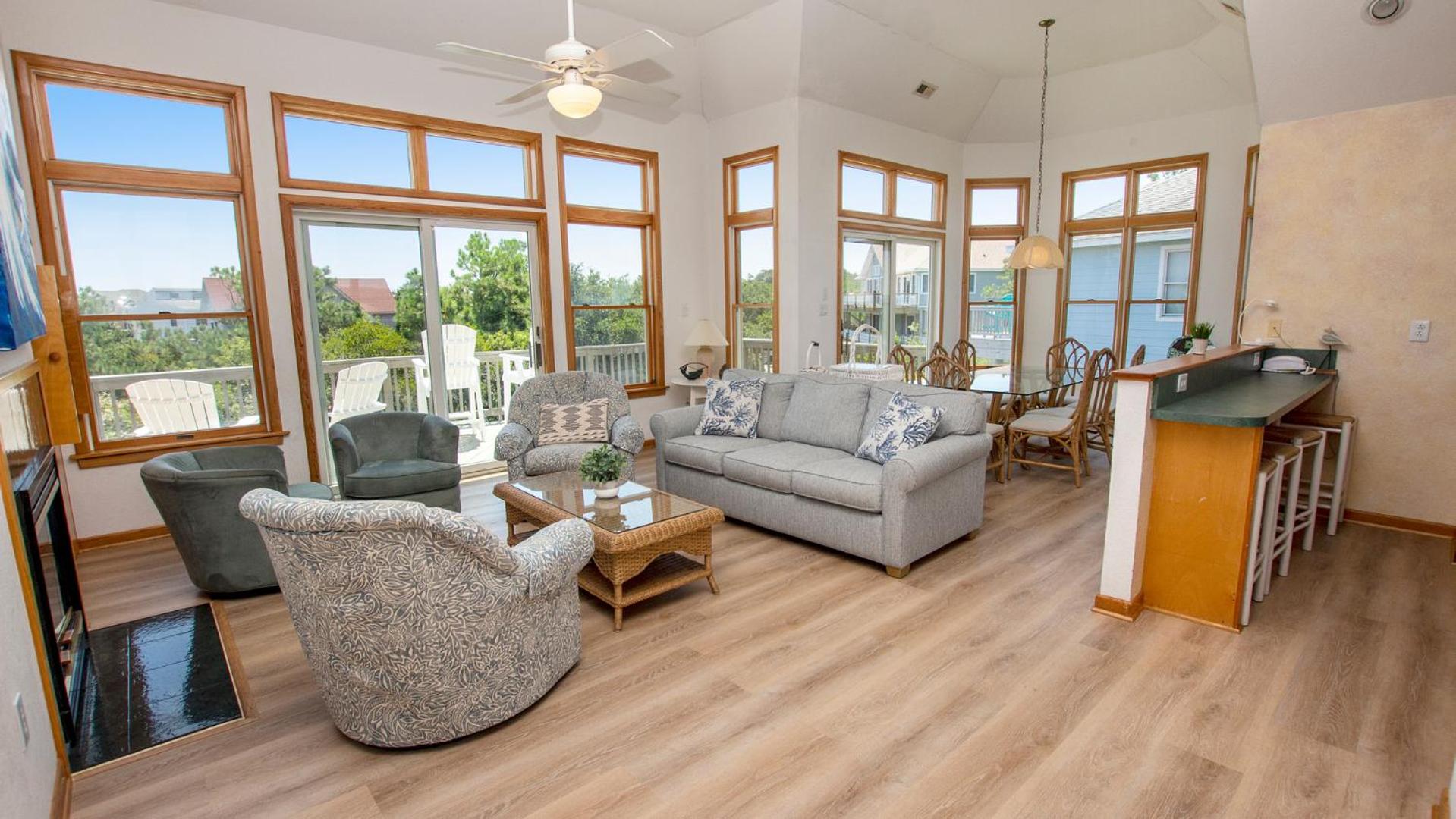 Fotografie 4: Oceanside, 5 BRs, Community Amenities, Keyless Entry, VOH2, Corolla Del Mar