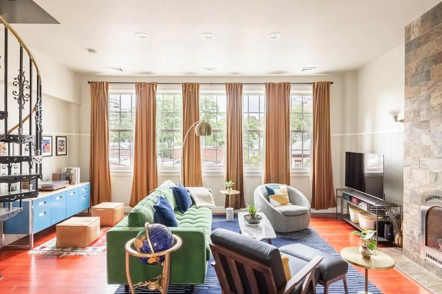 Bilde 4: Lofty & Bright Greenwich Getaway w Private Rooftop