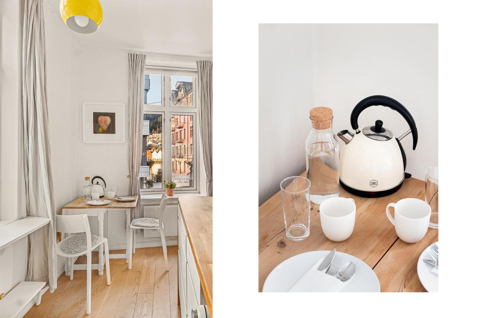 Fotografie 10: Live in historic building - View to Bryggen